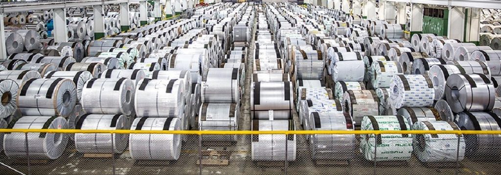 انبار ورق گالوانیزه