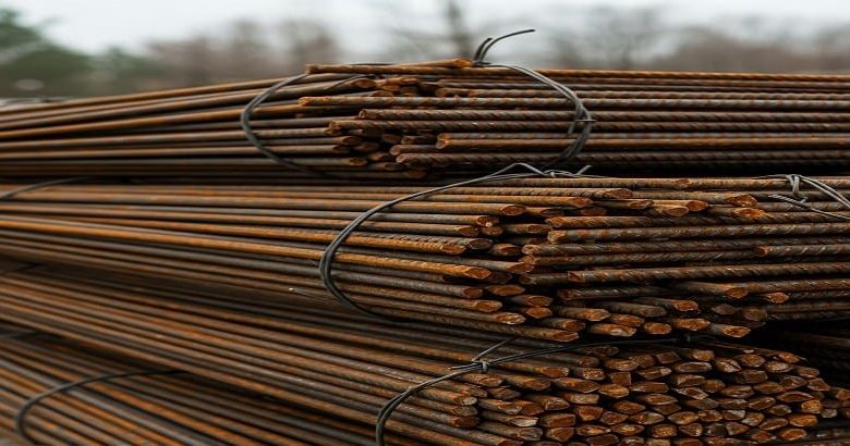 بندیل های میلگرد در بازار آهن